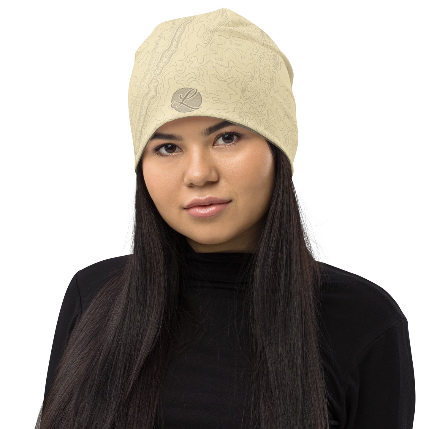 the Geo Beanie - Moss