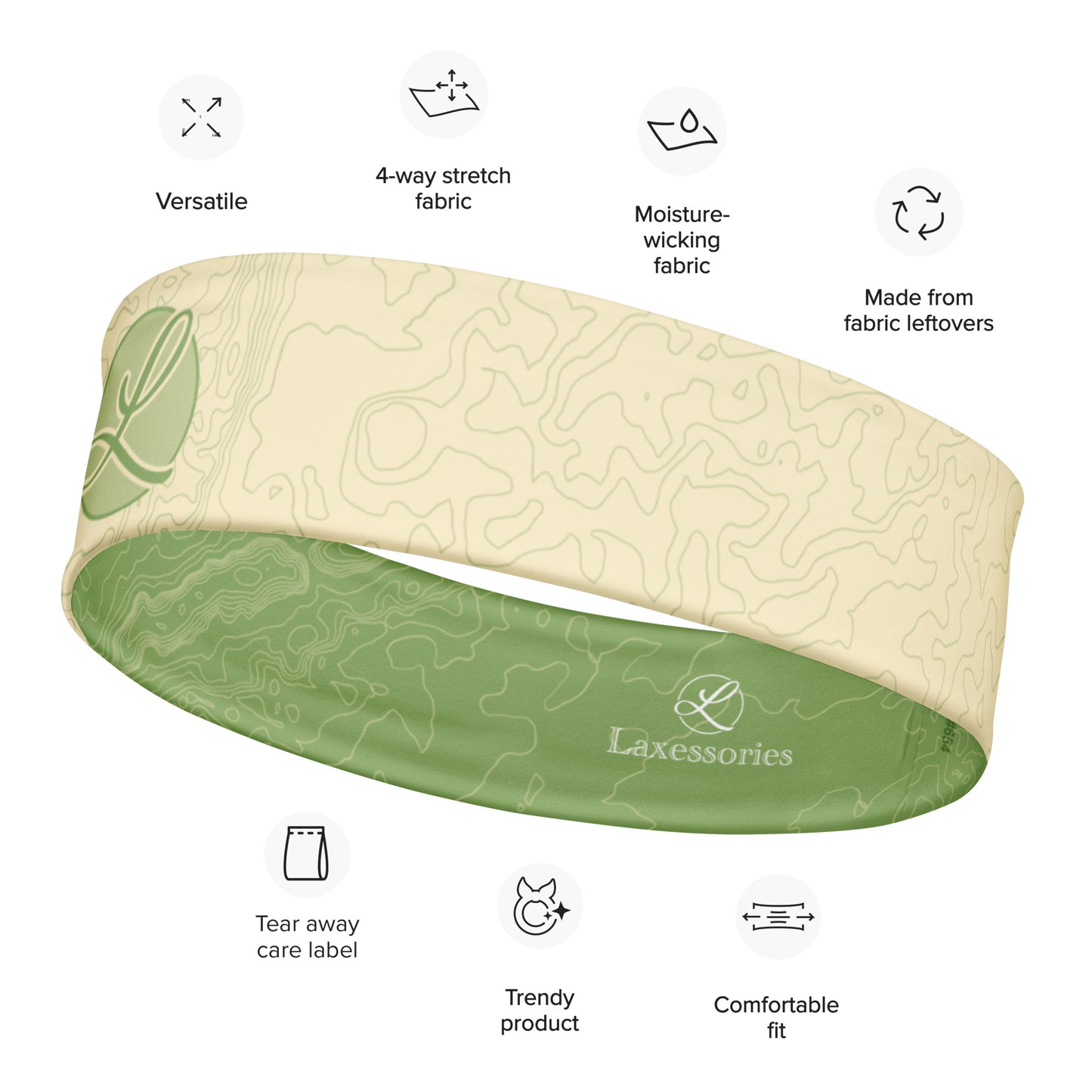 the Geo Headband - Leaf