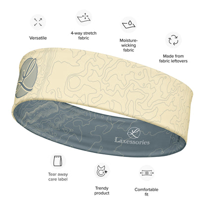 the Geo Headband - Slate