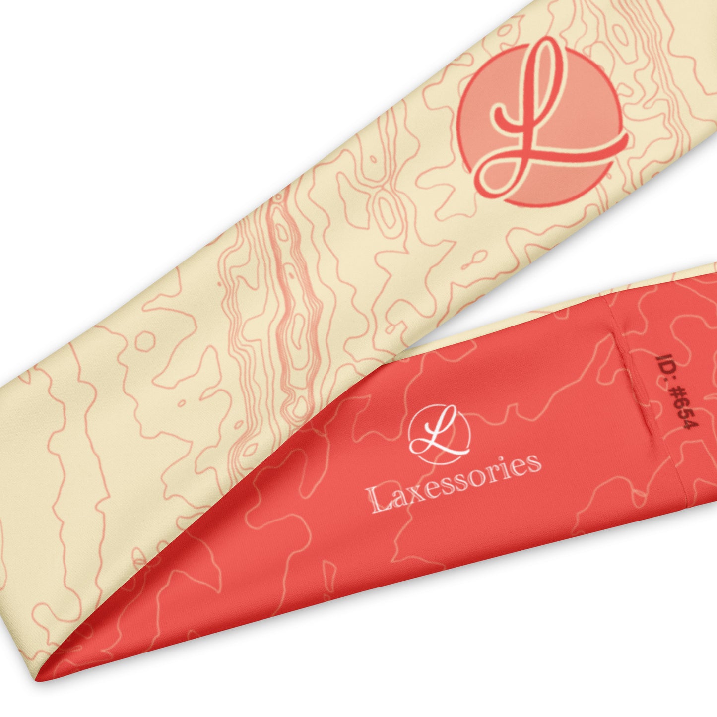 the Geo Headband - Coral